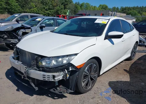 2017 Honda Civic Ex-T из США, поврежденный, VIN 19XFC1F34HE208894